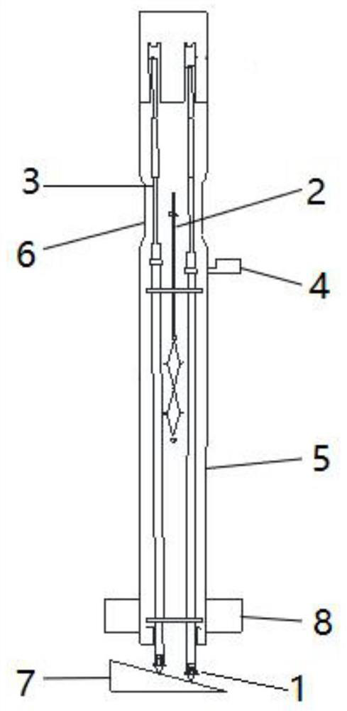 Road gradient measuring device and method