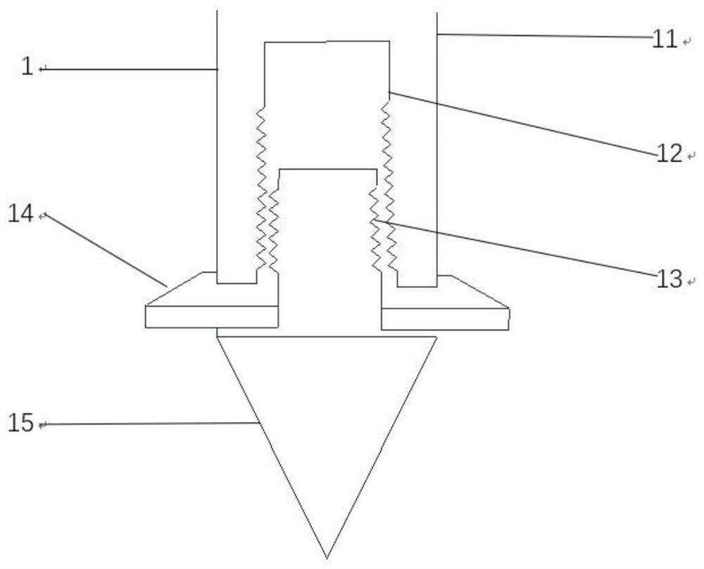 Road gradient measuring device and method