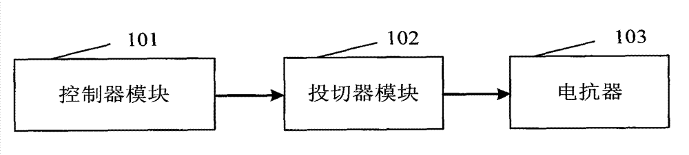 Wind power field distributed type high-voltage crossing auxiliary system