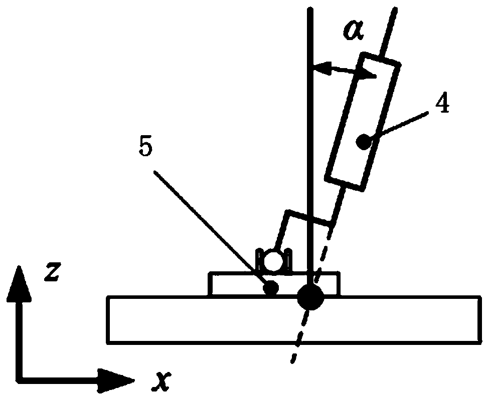 High-steepness optical mirror surface error polishing correction processing method