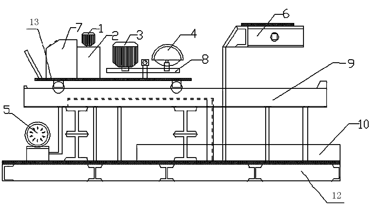 Automatic cutting device for anode rods