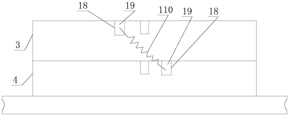 Detachable anti-slip screw rod