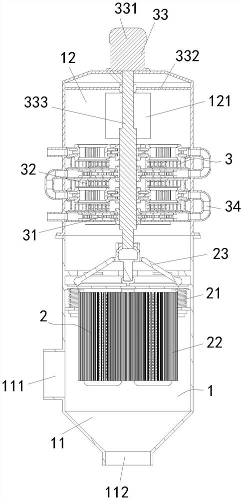 CSP heating furnace flue gas recirculation waste heat recovery system