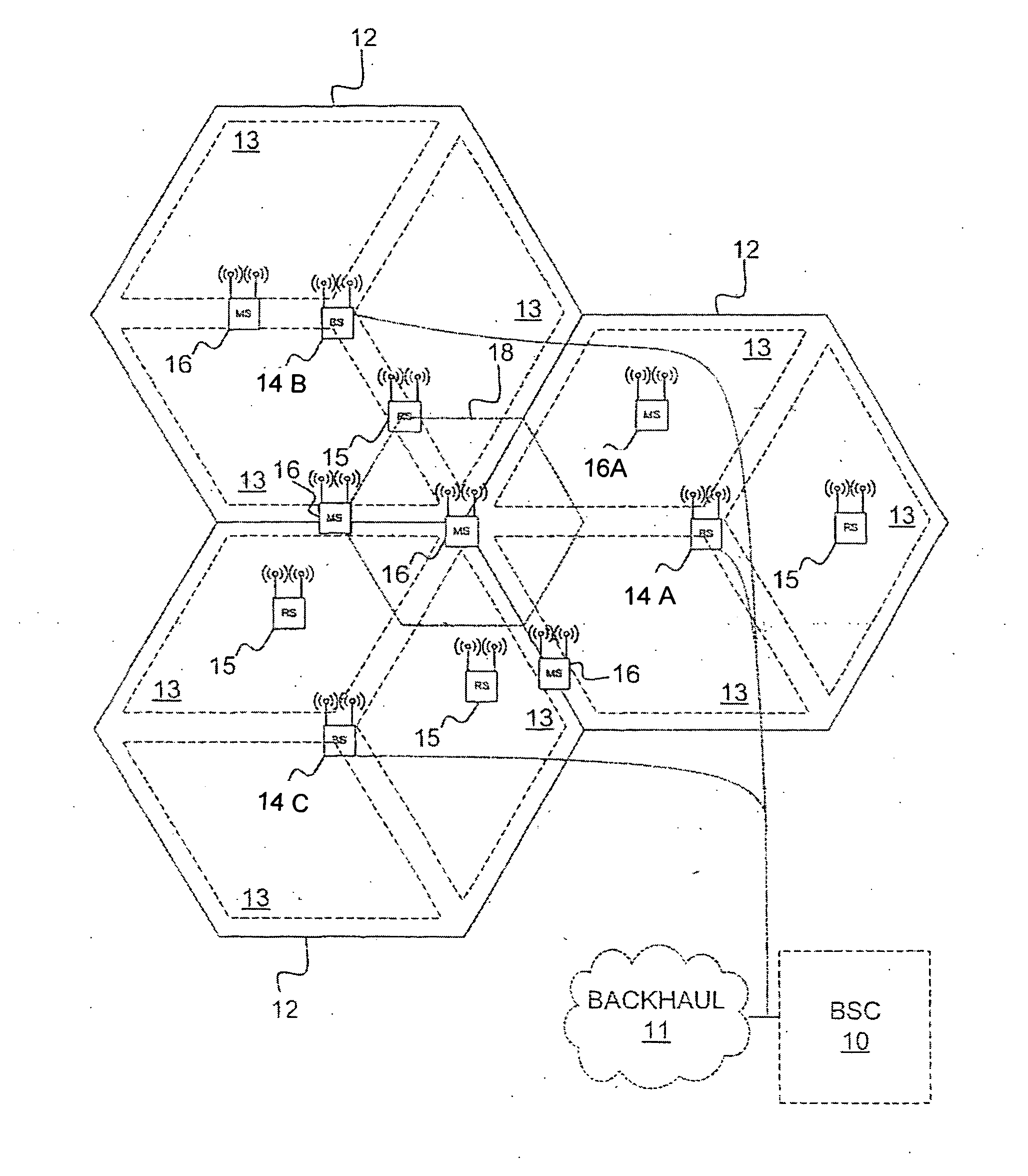 Method and System for User Equipment Location Determination on a Wireless Transmission System