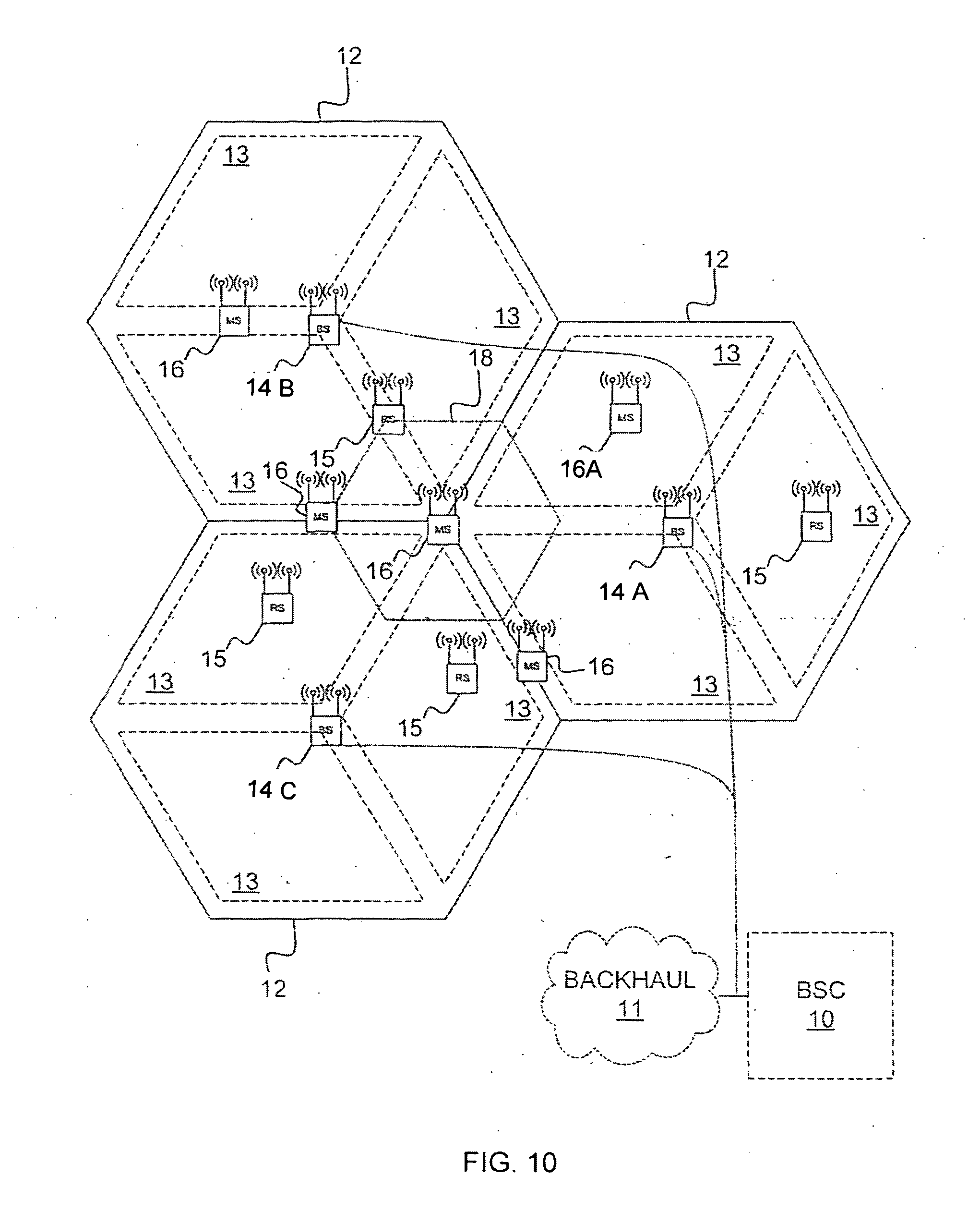 Method and System for User Equipment Location Determination on a Wireless Transmission System