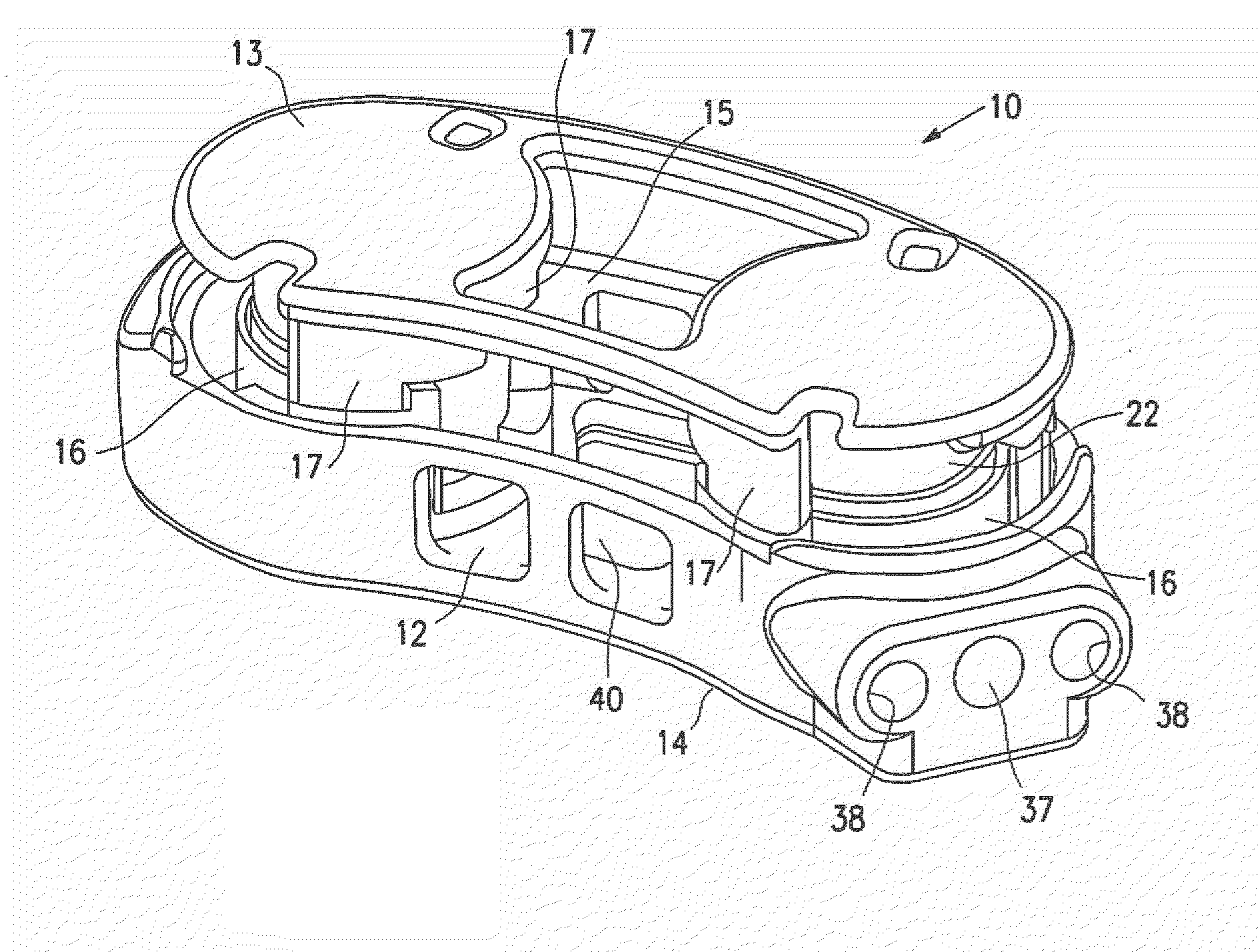 Hydraulically Actuated Expanding Spine Cage With Extendable Locking Anchor