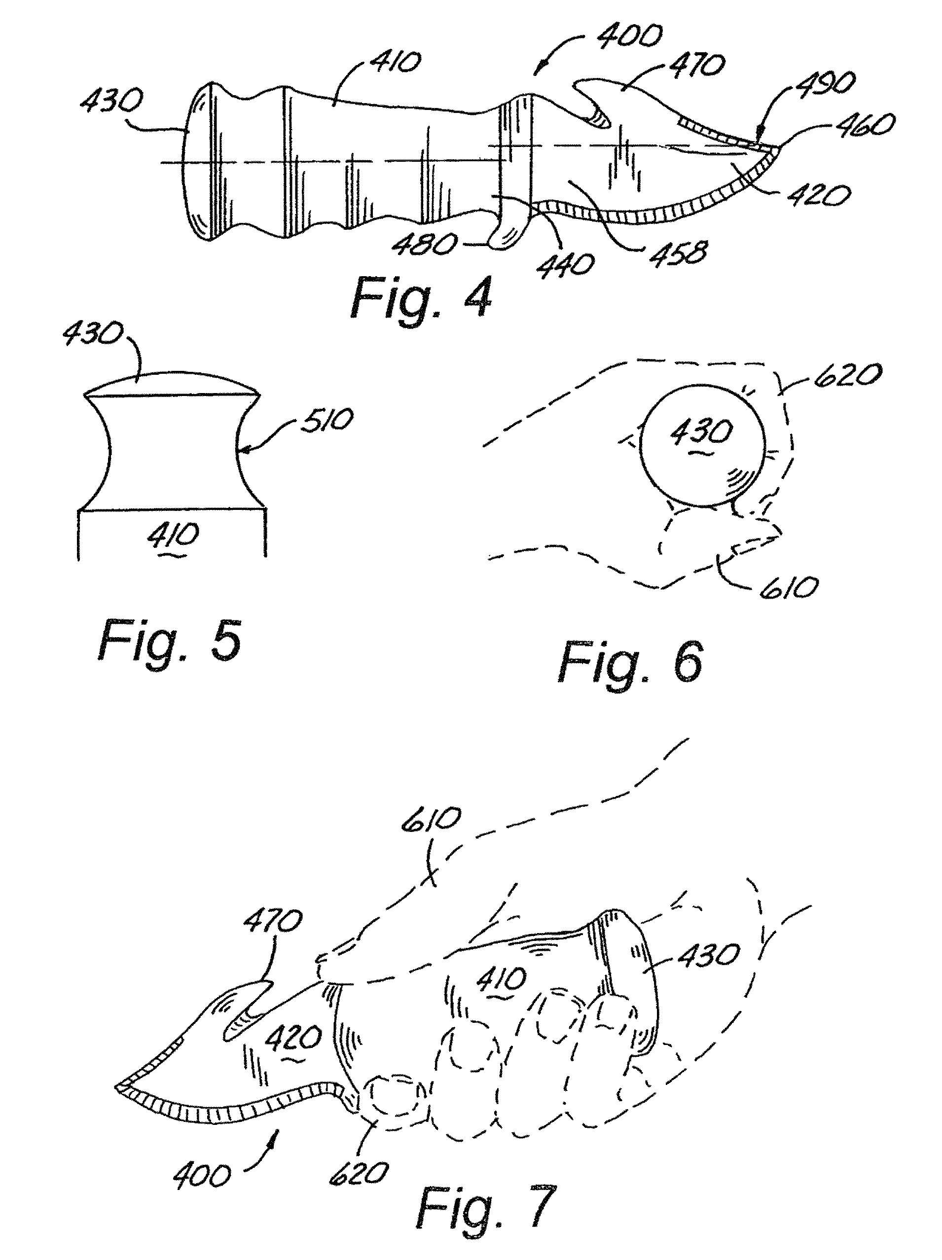 Field dressing knife