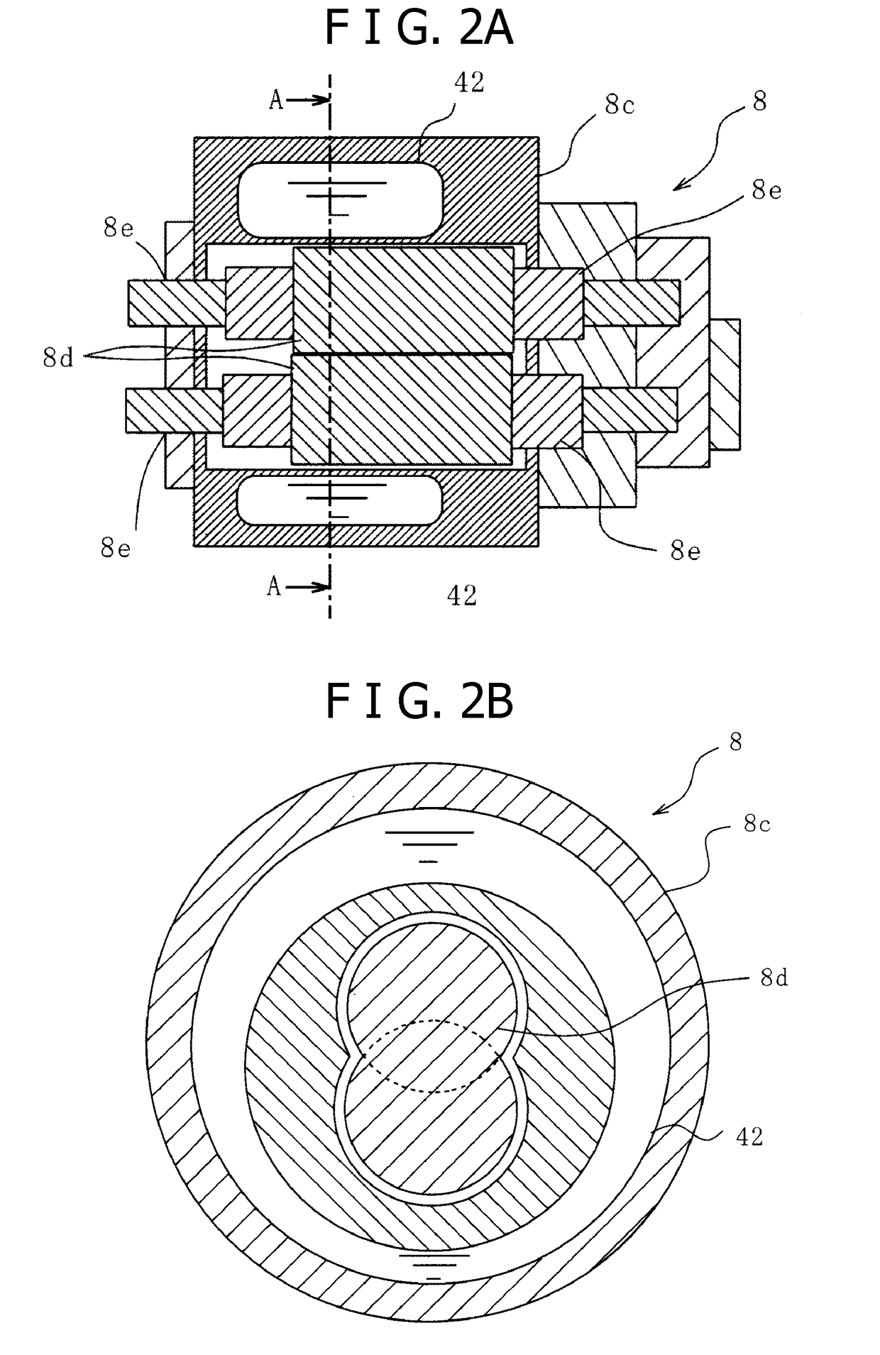 Compressed air energy storage and power generation device