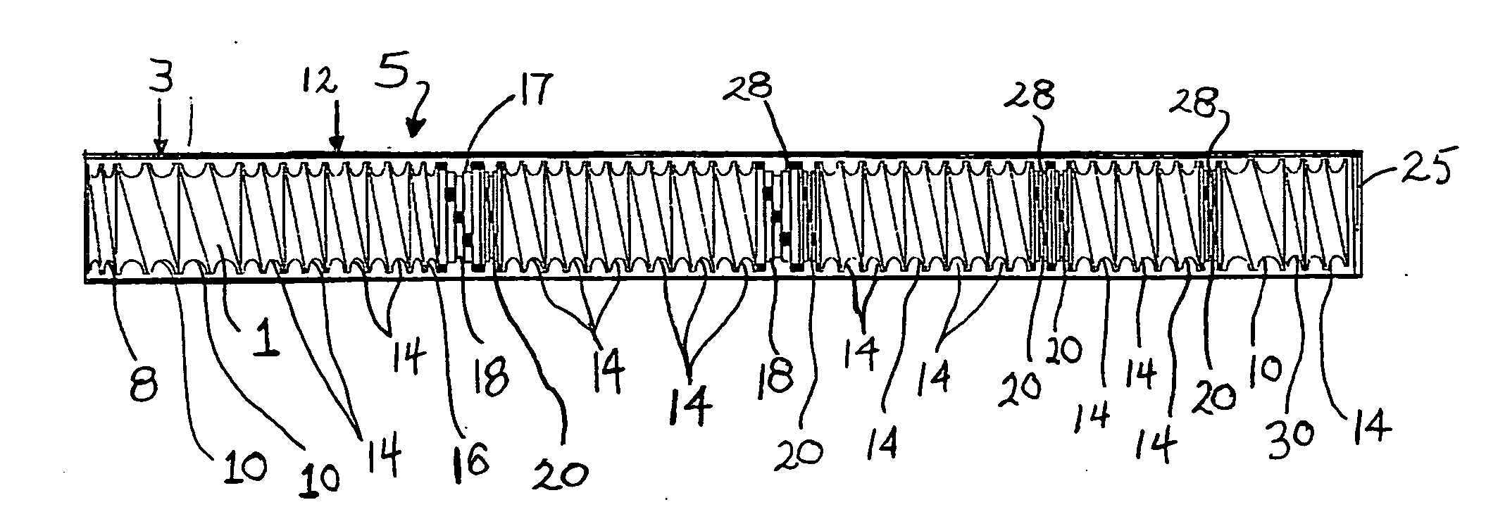 Production of low calorie, extruded, expanded foods having a high fiber content