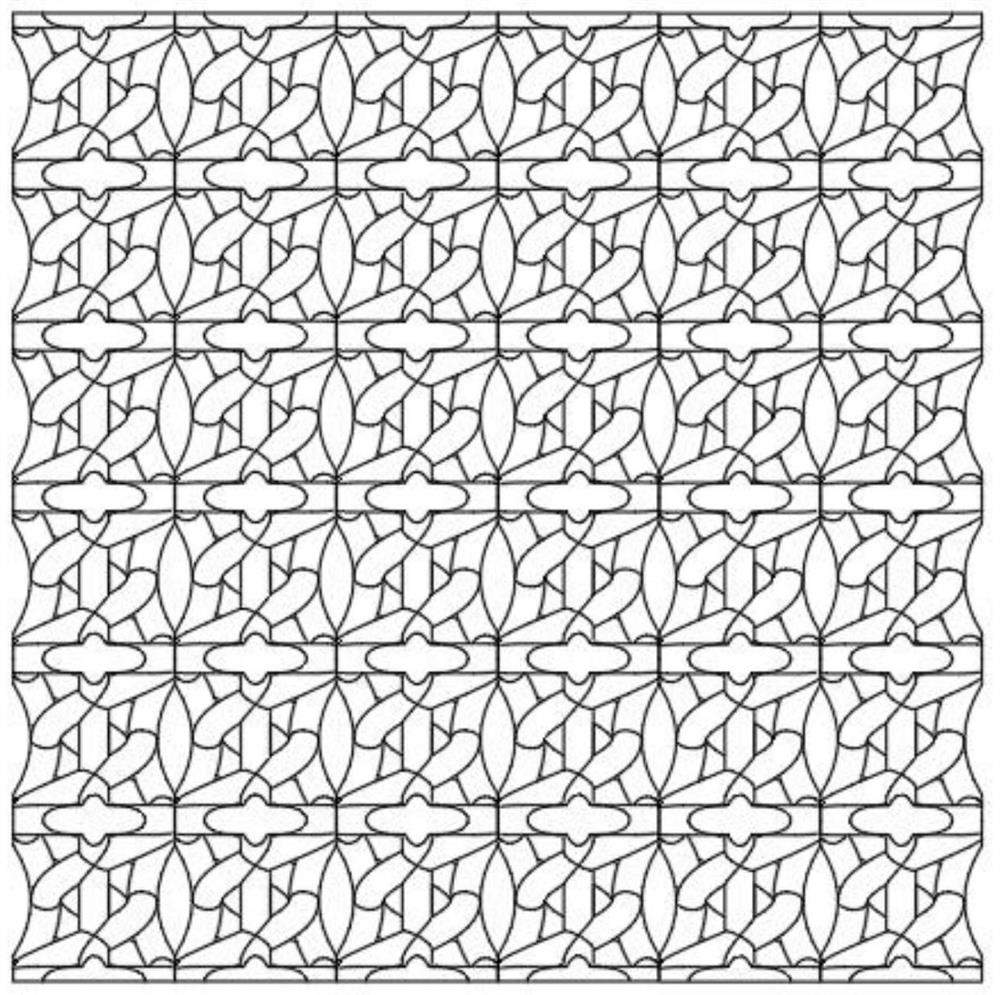 Bending-dominated pressure spring type lattice structure