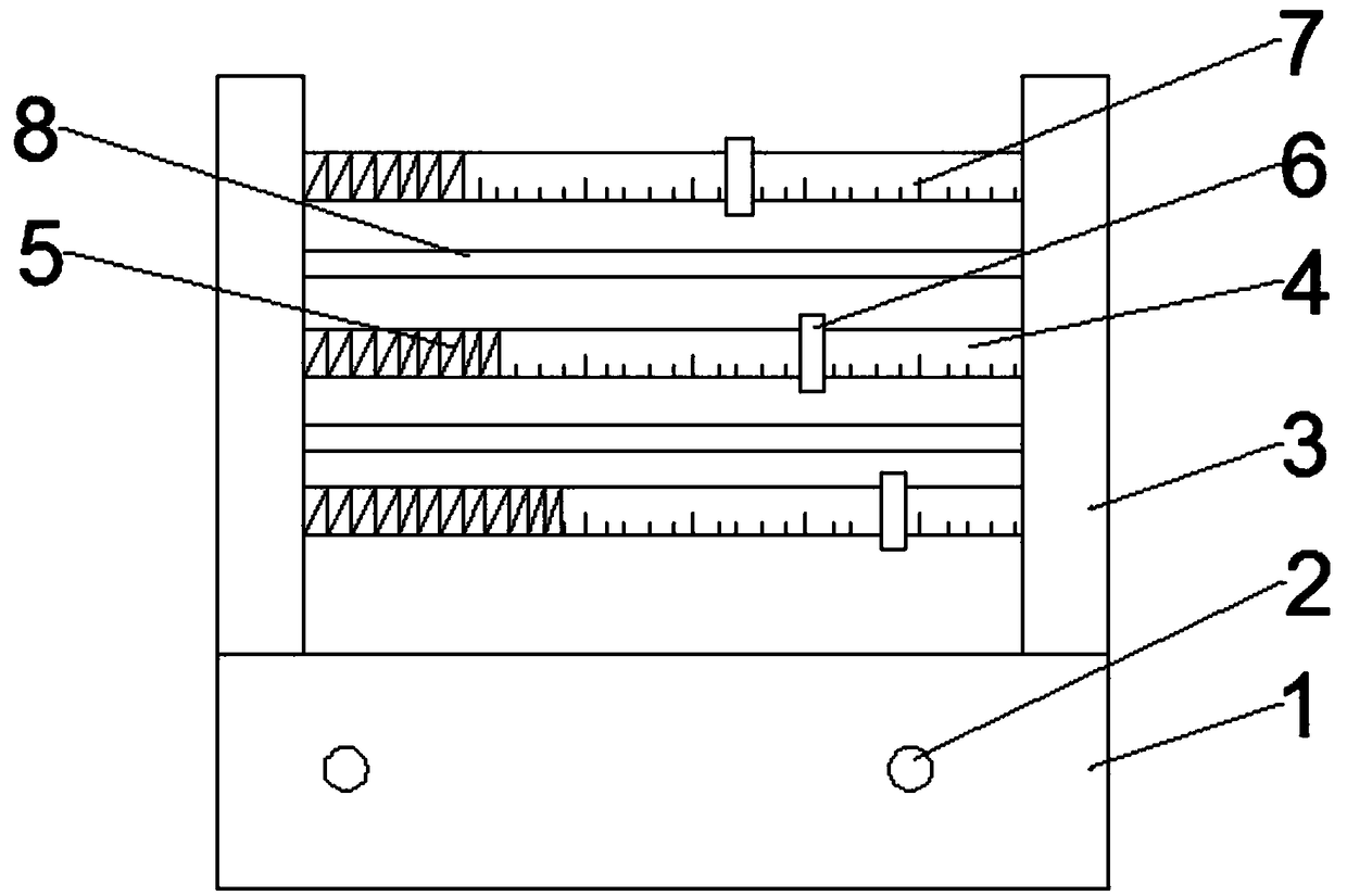 Electromagnet teaching experimental device