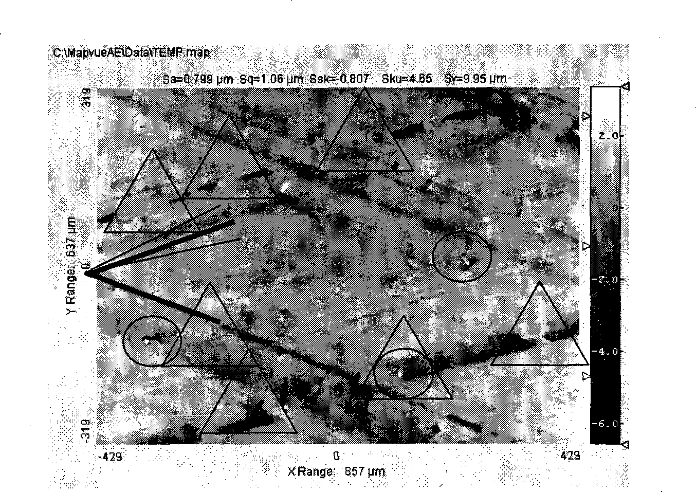 Technical standard of cylinder cover inner hole platform honing reticulate pattern based on three-dimension