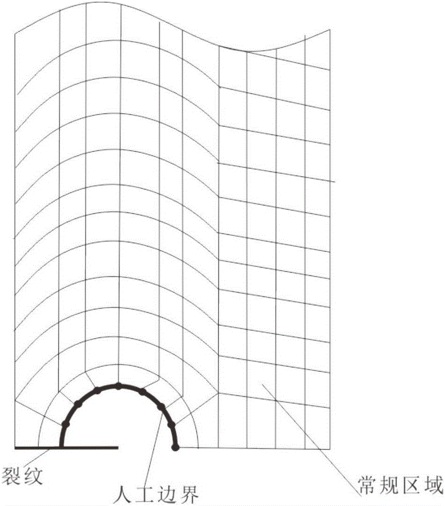 Structure fracture non-probability reliability analysis method based on fractal theory