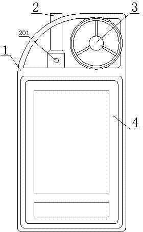 Handhold weather station and monitoring method of handhold weather station