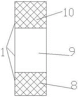 Heat pipe provided with fins at external part