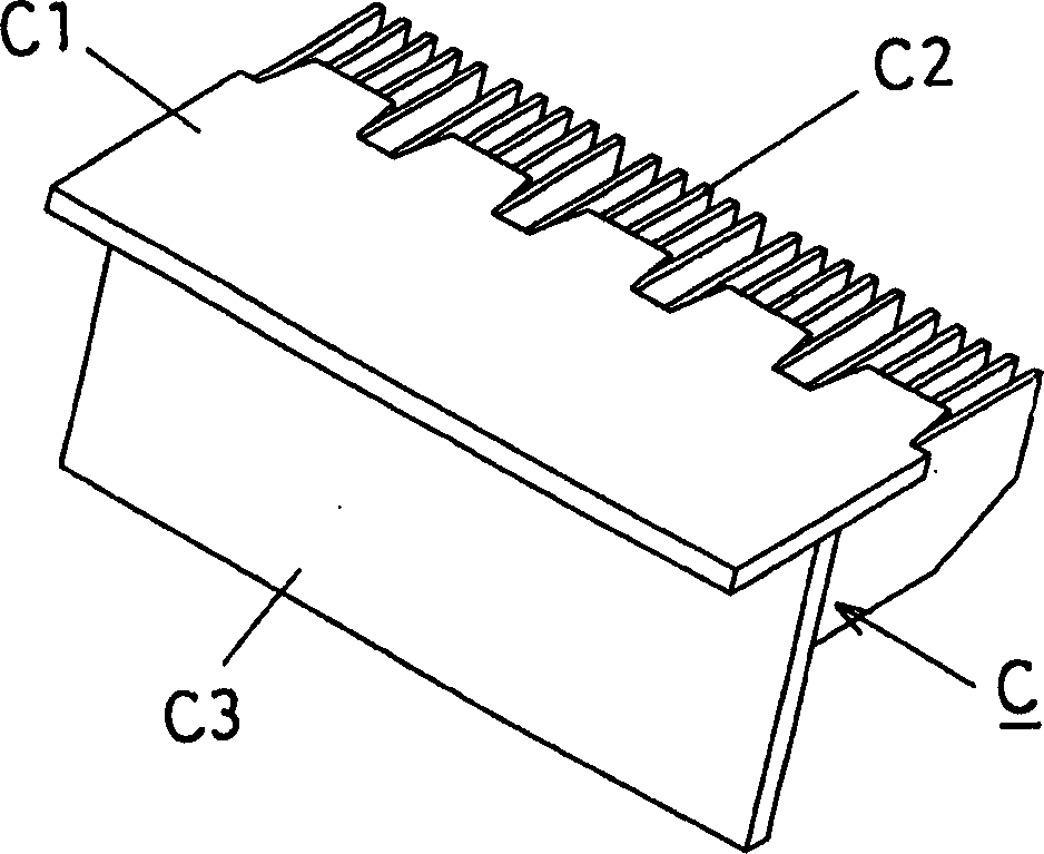 Screen type dust cleaner for coarse particles and dust