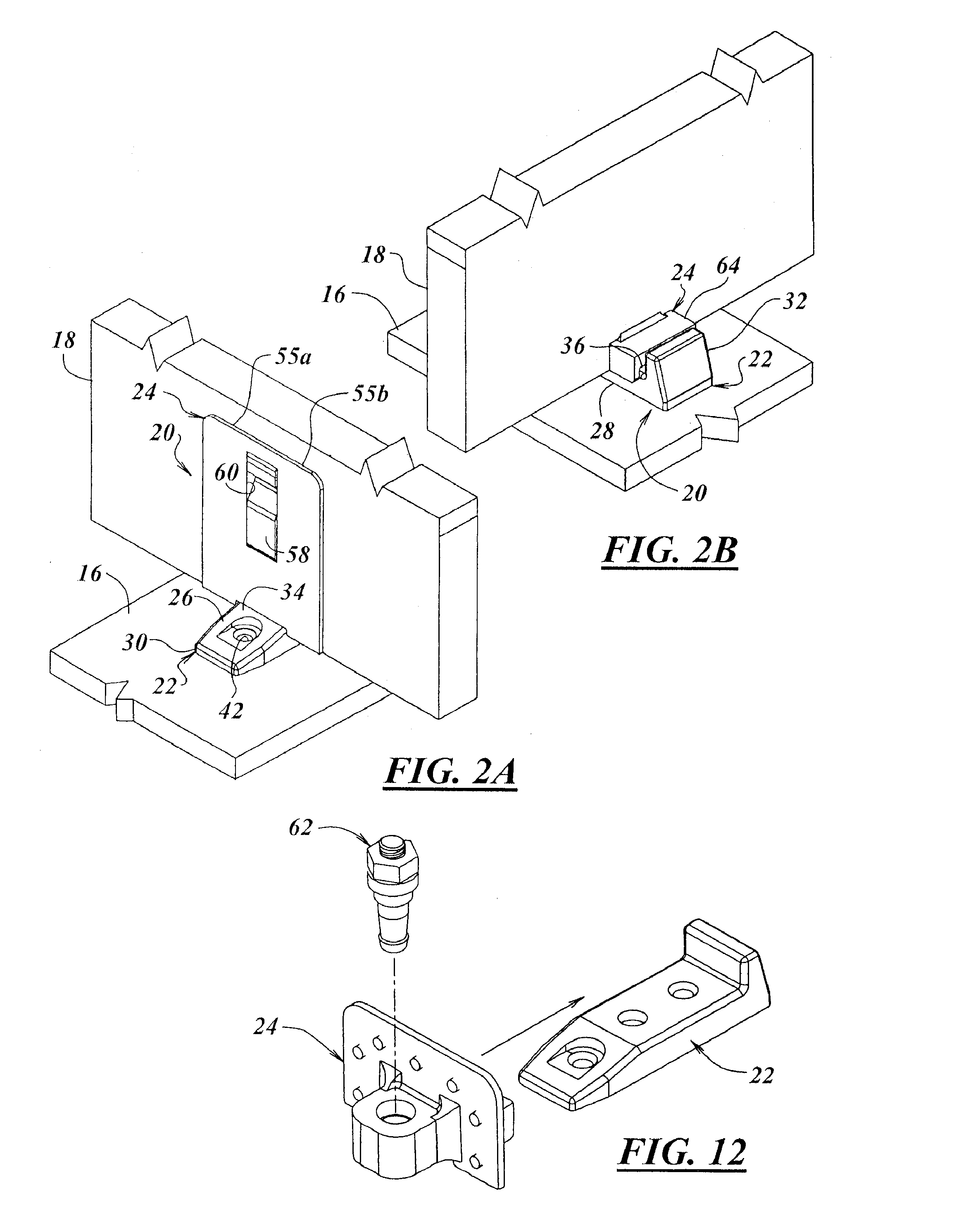 Monument fitting assembly