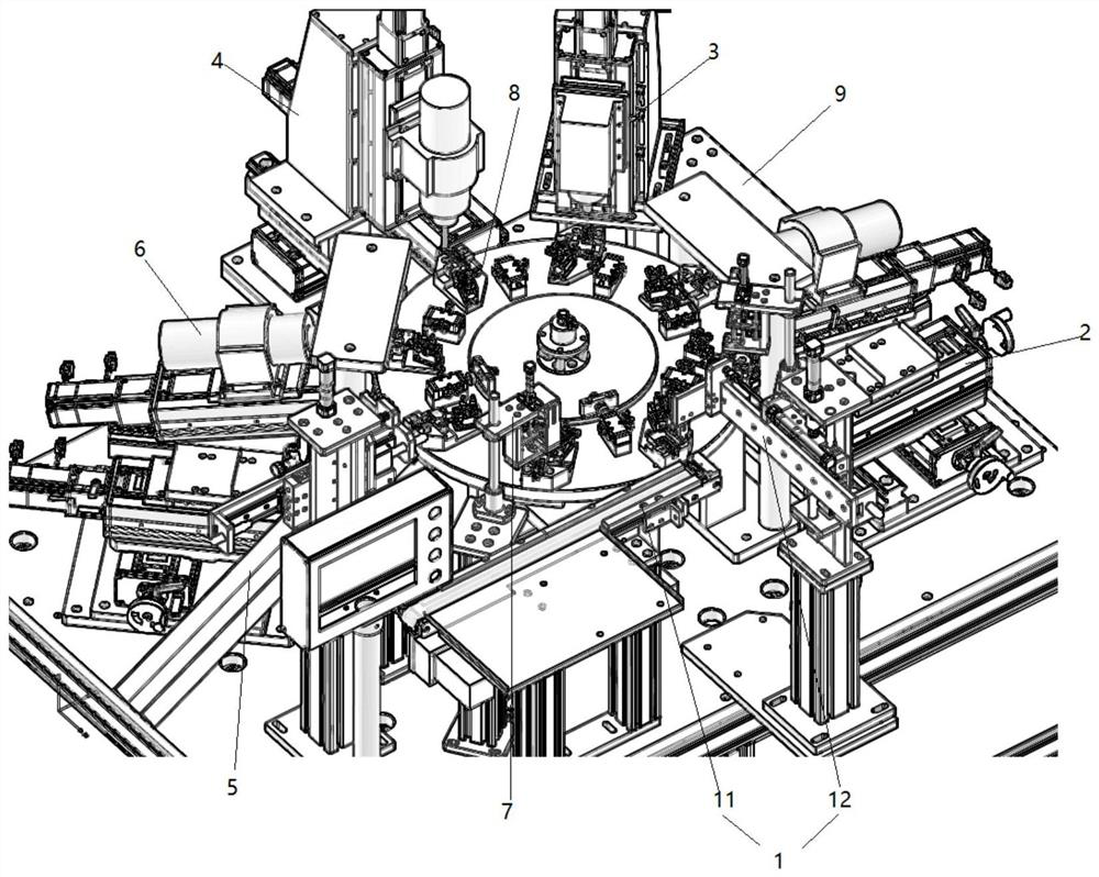 Intelligent pencil sharpener assembling equipment and working method thereof