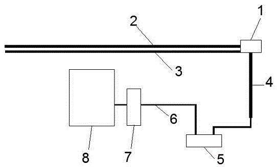 Method and device for preventing cable along highway from being stolen through early warning