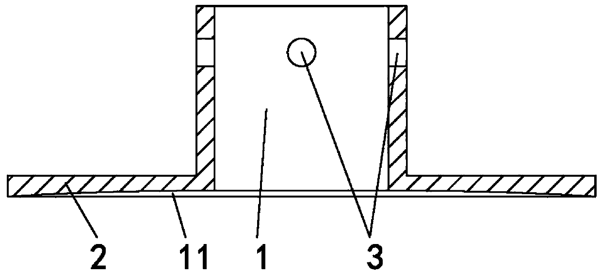 Fixing device for post-operation of nipple retraction and manufacturing method of fixing device