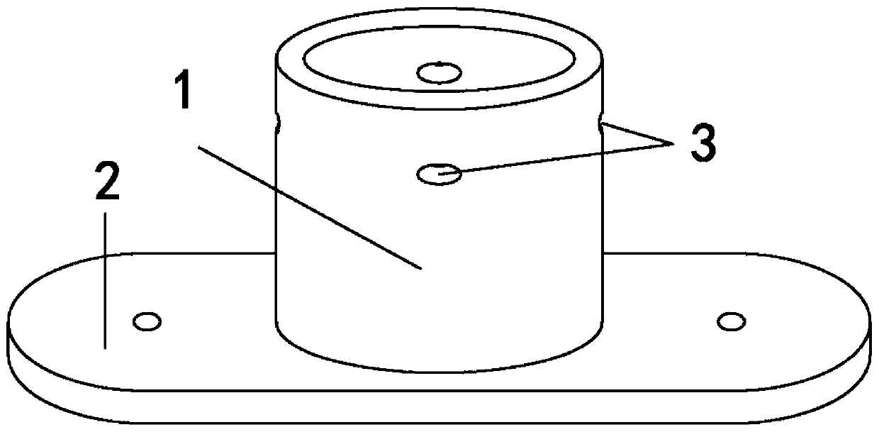 Fixing device for post-operation of nipple retraction and manufacturing method of fixing device