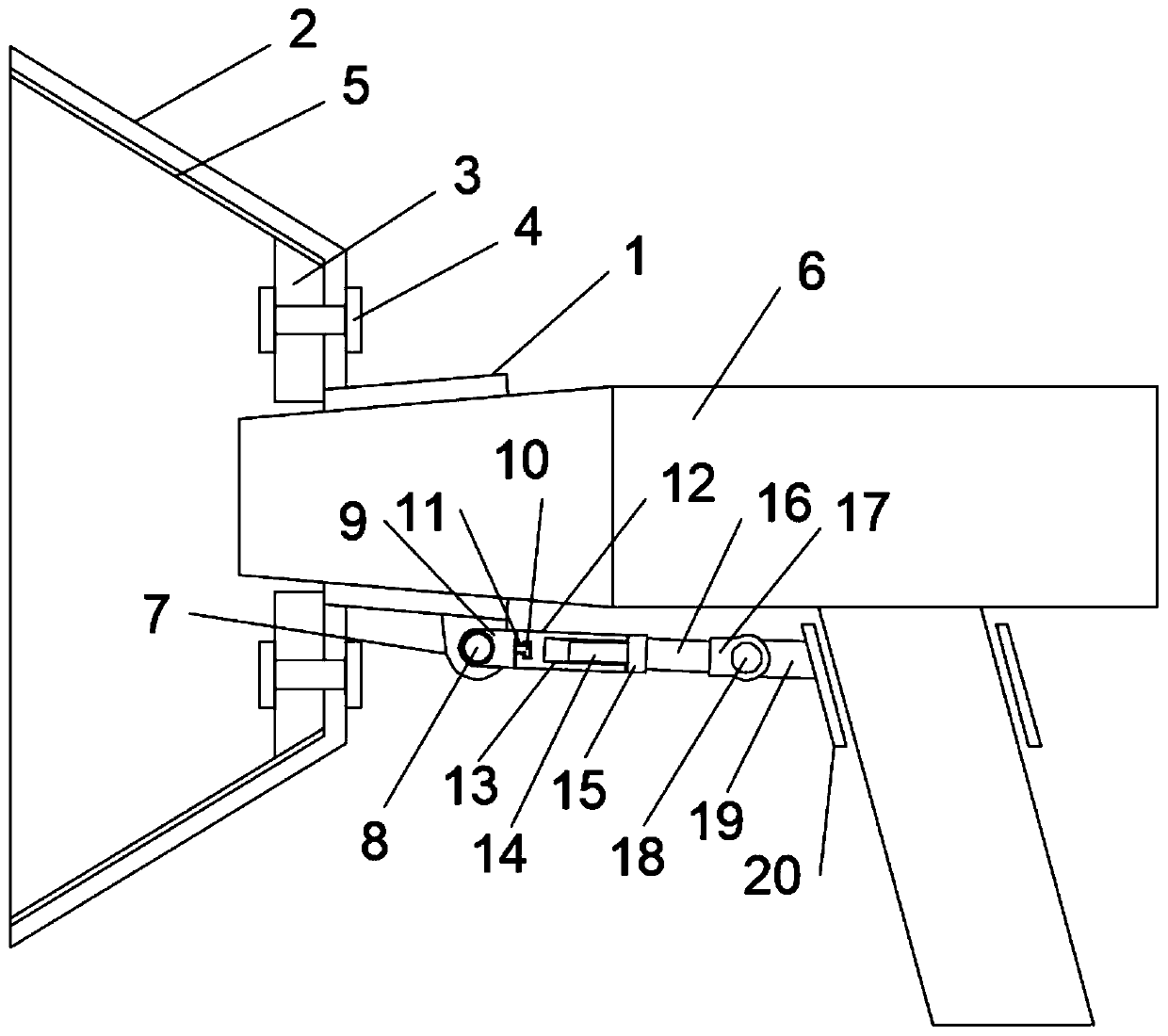 A protective device for a sand washing gun