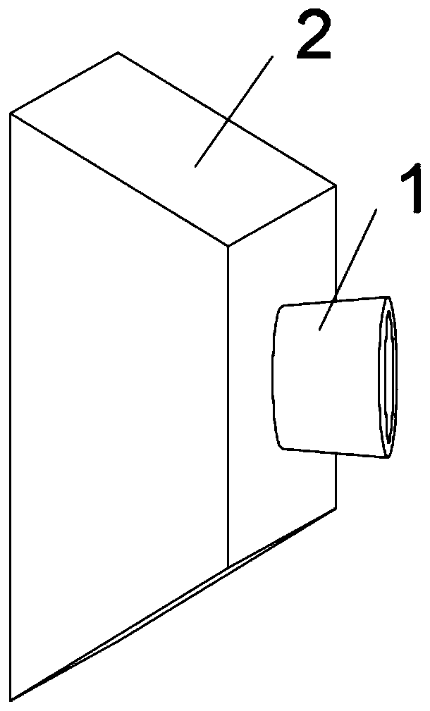 A protective device for a sand washing gun