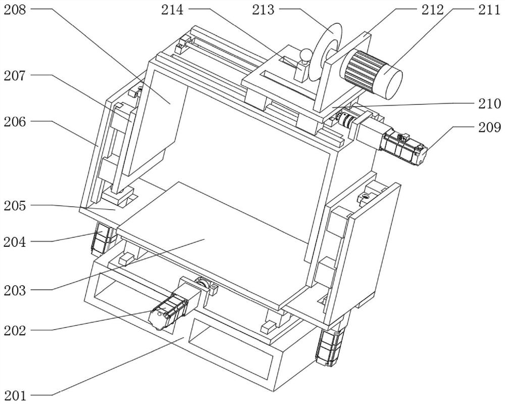 Edge cutting device for paperboard processing and using method of edge cutting device