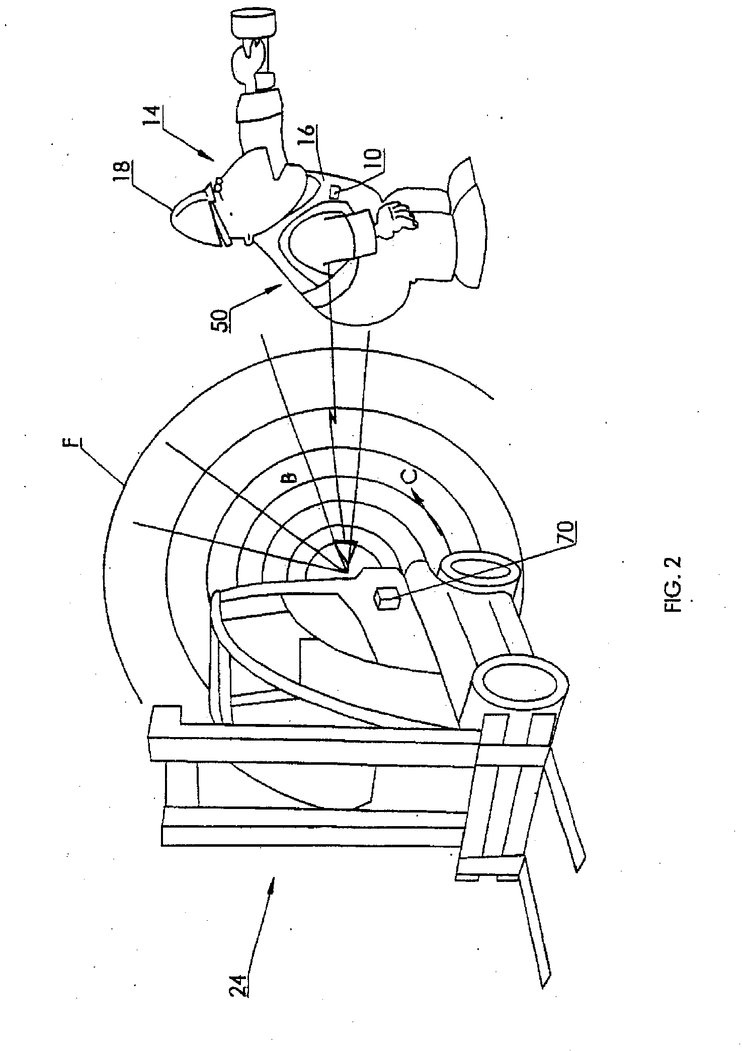 Personnel safety utilizing time variable frequencies