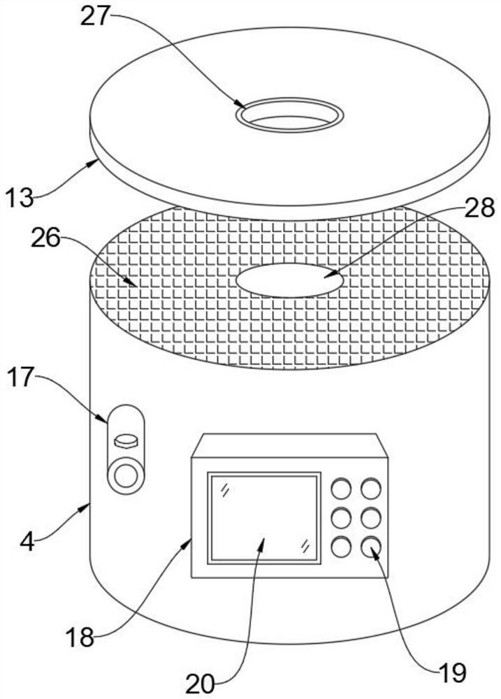 Solution deoxygenization device for potential step method and deoxygenization method thereof