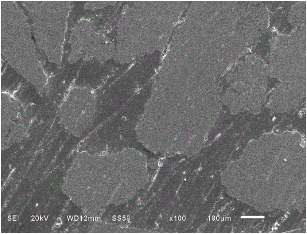 Preparation method of multistage structure tungsten particle reinforced aluminum base composite material