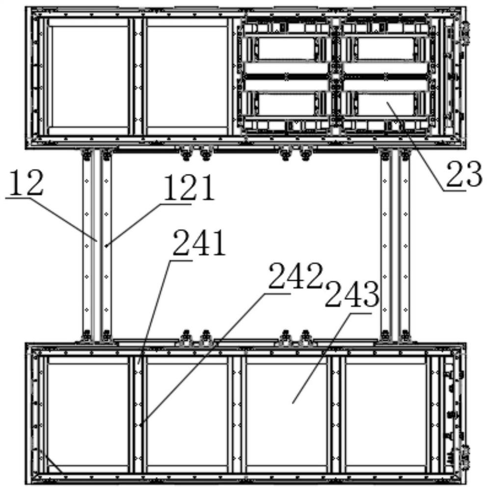 Battery pack for electric light truck