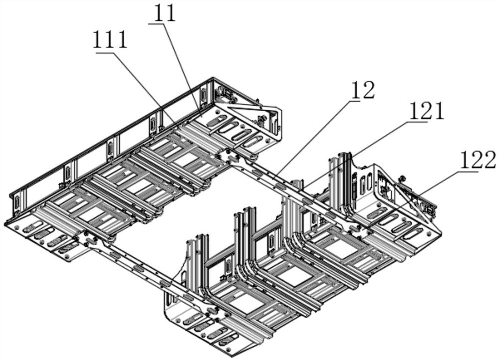 Battery pack for electric light truck