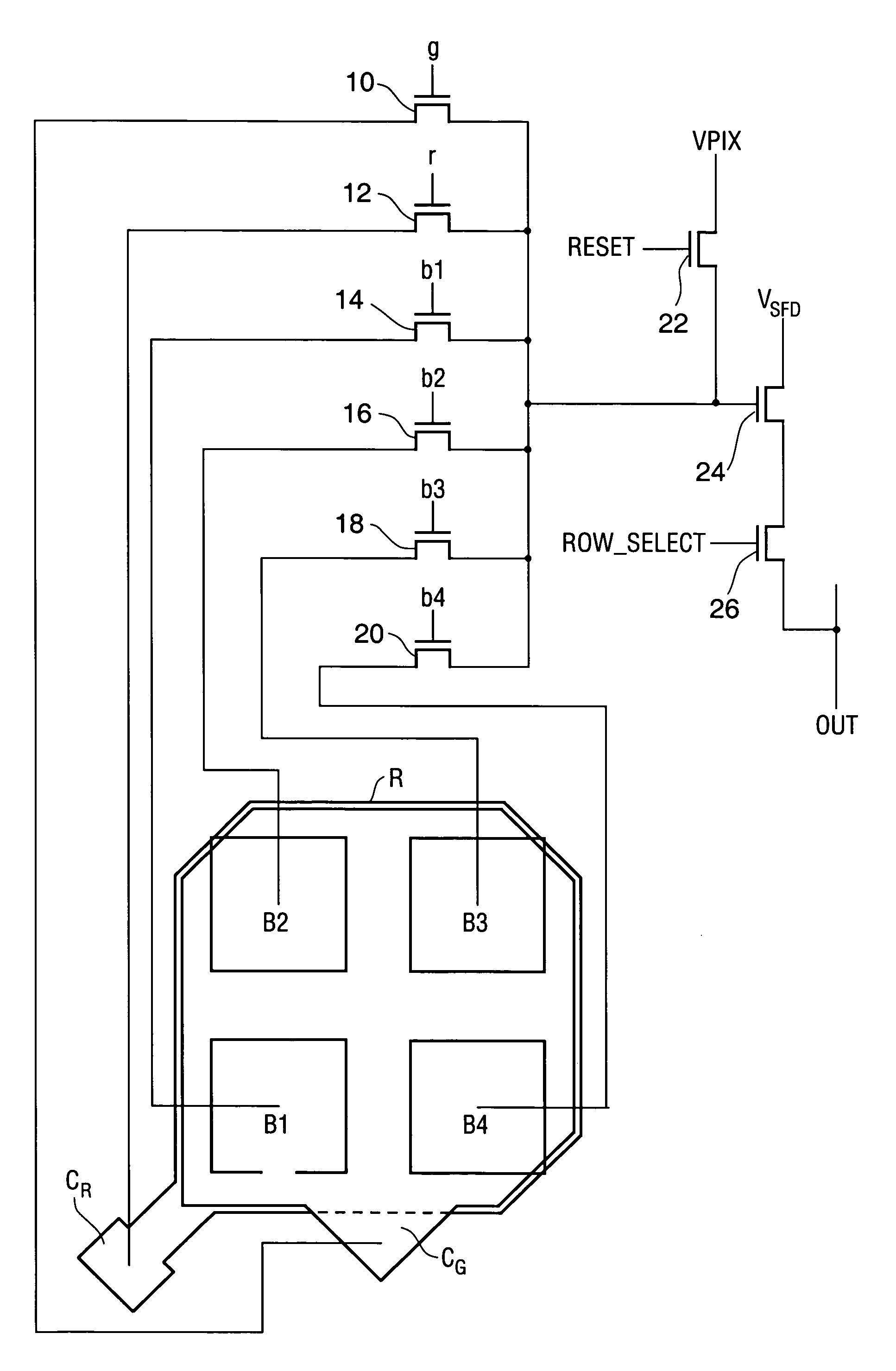 Vertical color filter sensor group array with full-resolution top layer and lower-resolution lower layer