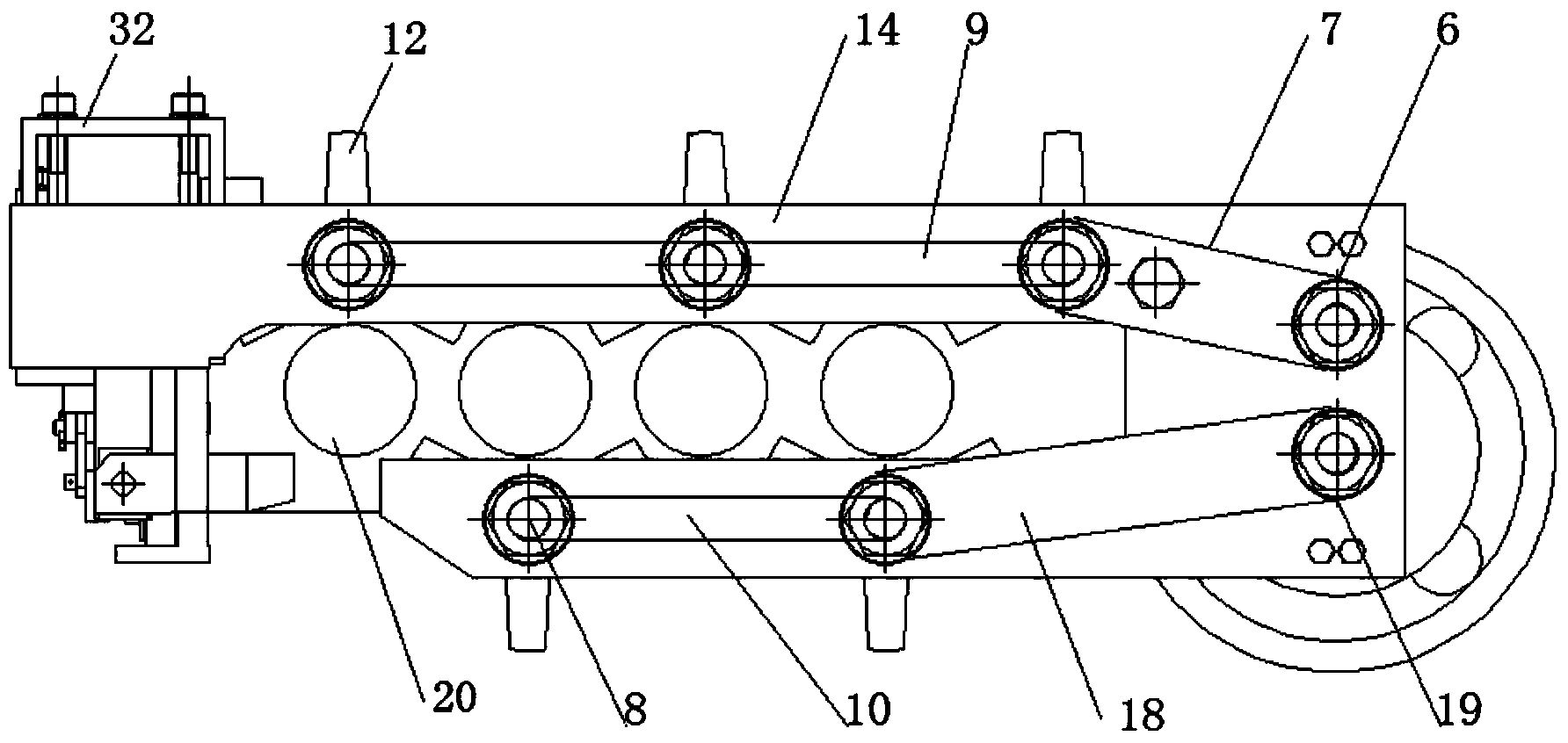 Drill pipe warehouse mechanism