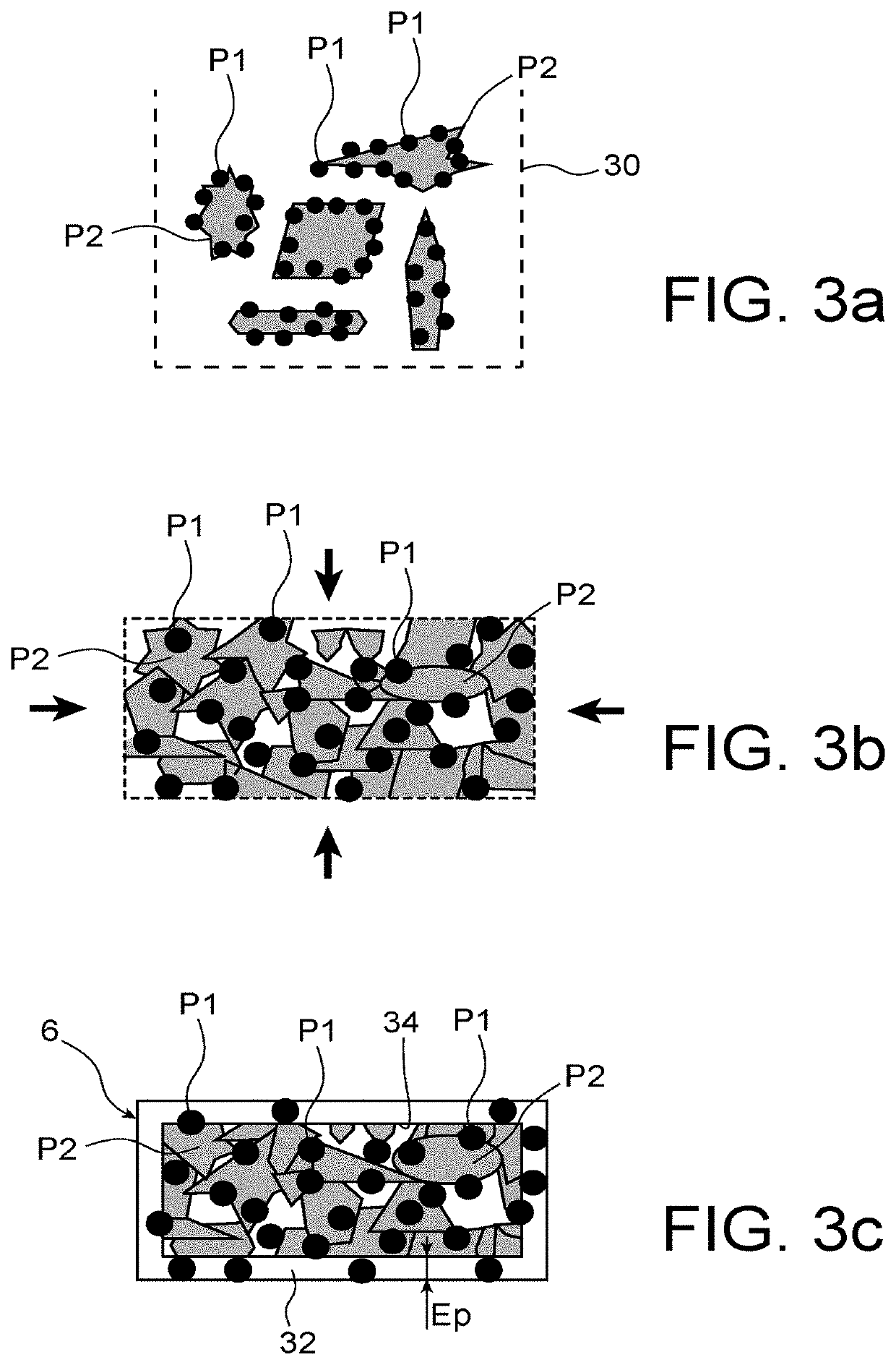 Method and machine for additive manufacturing reducing risks of powder dissemination during manipulations