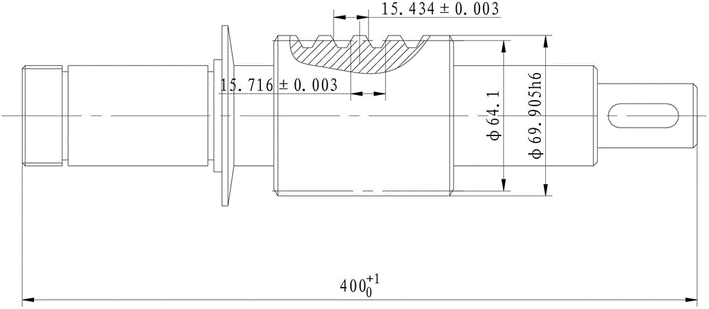 Machining method of worm gear tooth