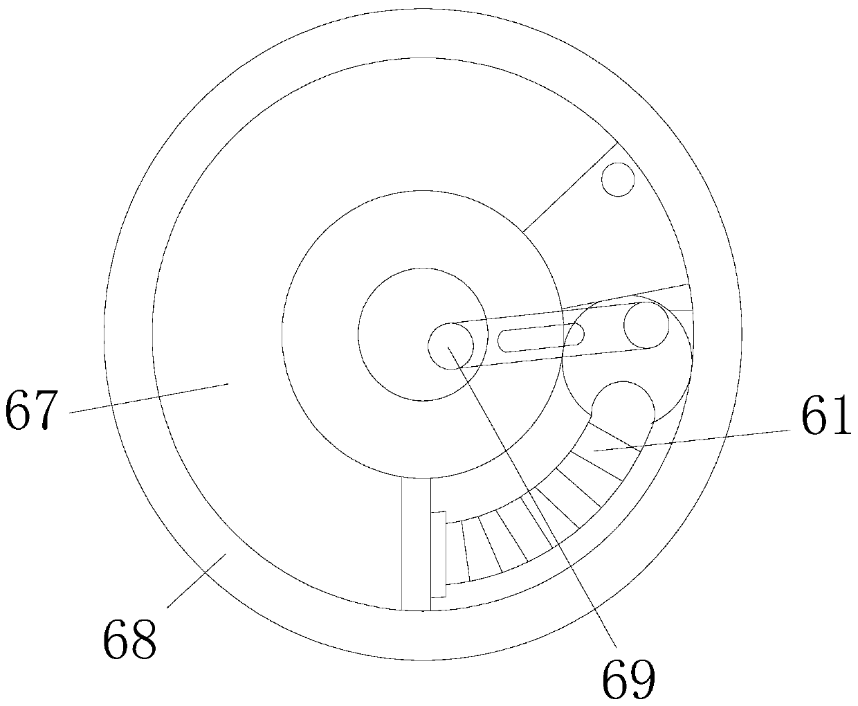 A floating offshore wind power generation device