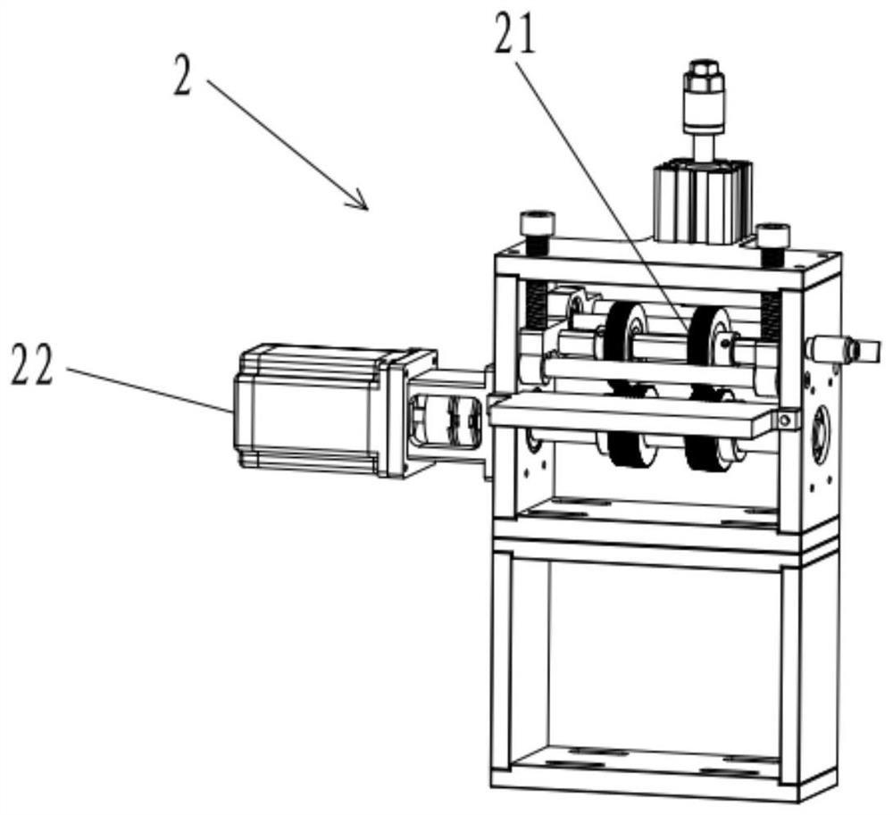 Flatness detection packaging device