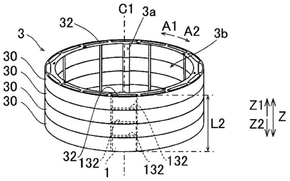 Rotor manufacturing method and rotor manufacturing device