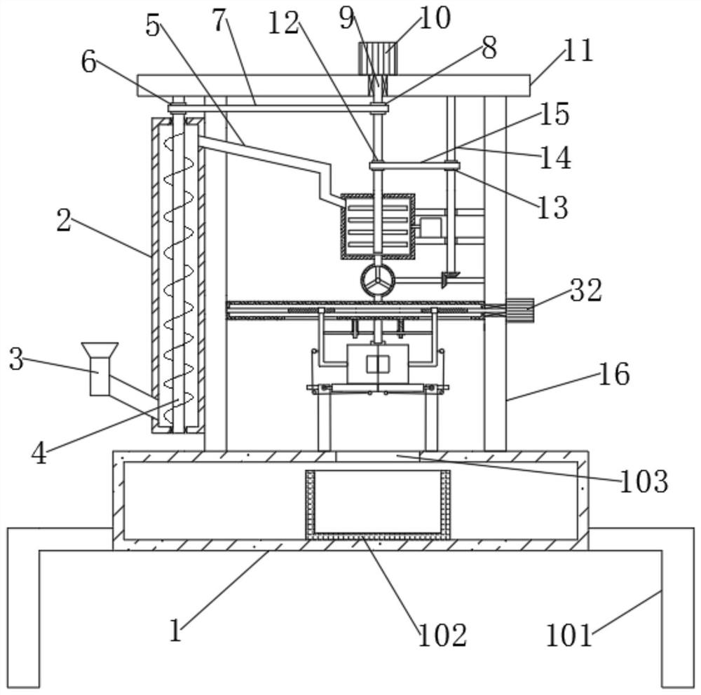 Water meter shell forming mold facilitating mold opening and part taking and forming method of water meter shell forming mold