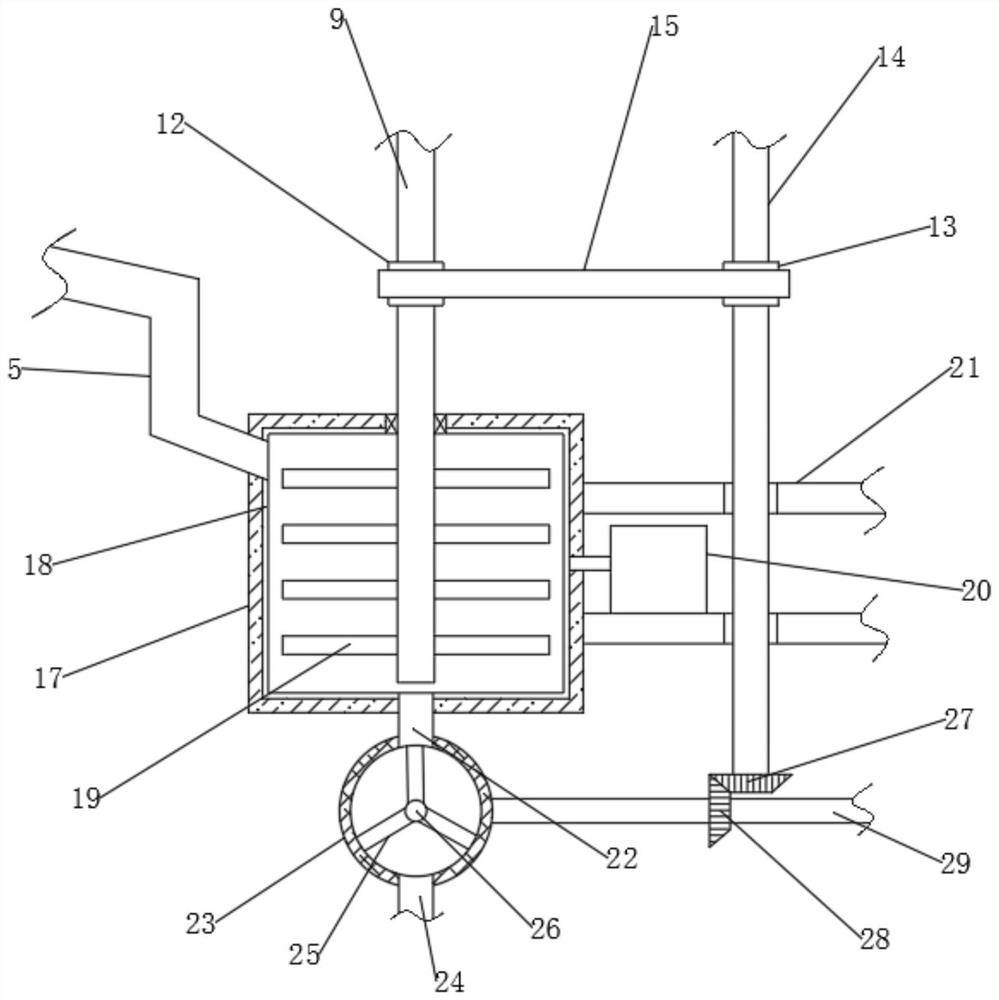 Water meter shell forming mold facilitating mold opening and part taking and forming method of water meter shell forming mold