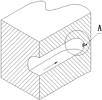 Rockburst-preventive tunnel face structure for tunneling and rockburst-preventive tunneling method