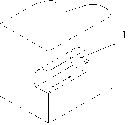 Rockburst-preventive tunnel face structure for tunneling and rockburst-preventive tunneling method