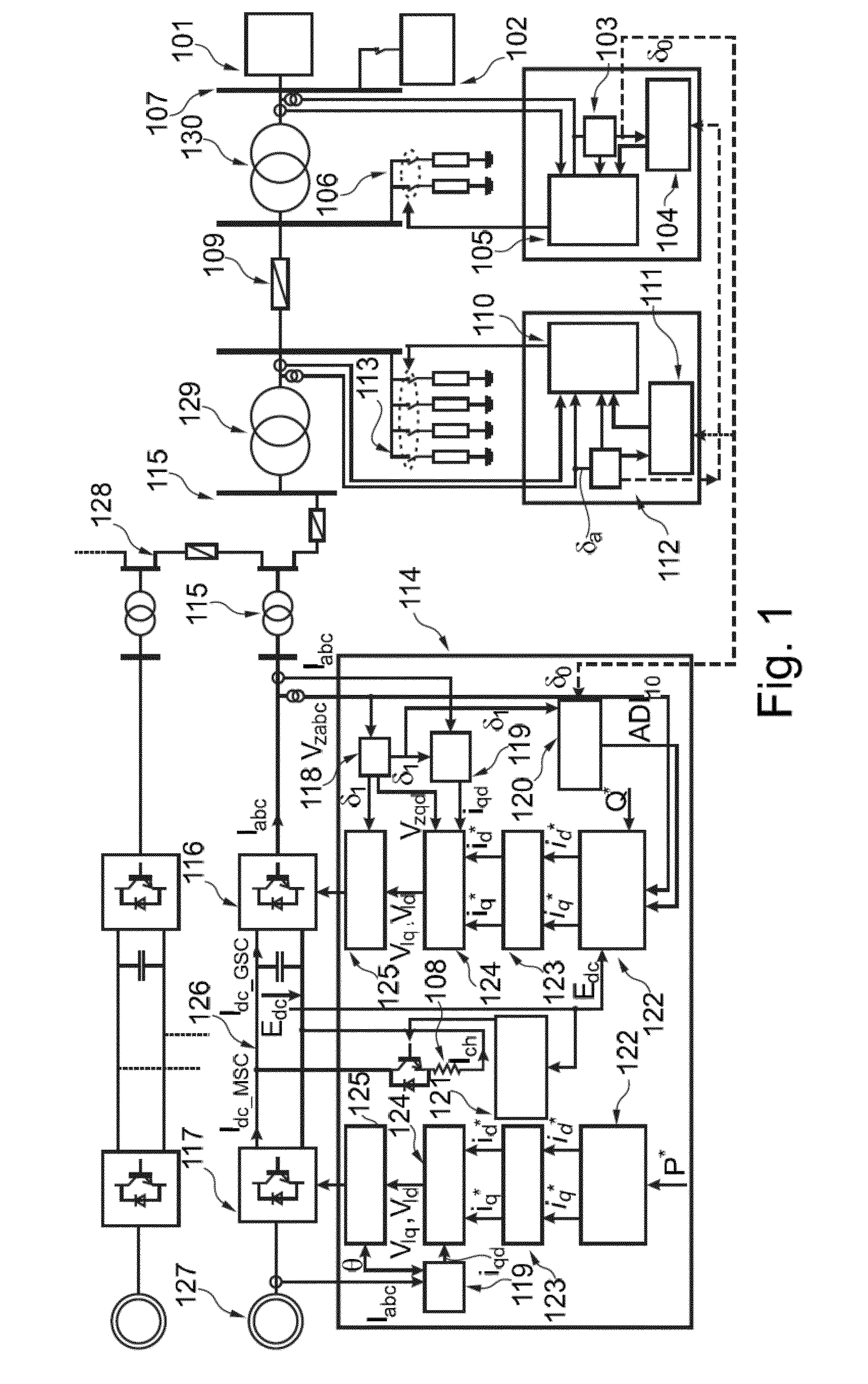 Method for avoiding voltage instability in an electrical grid of an offshore wind park