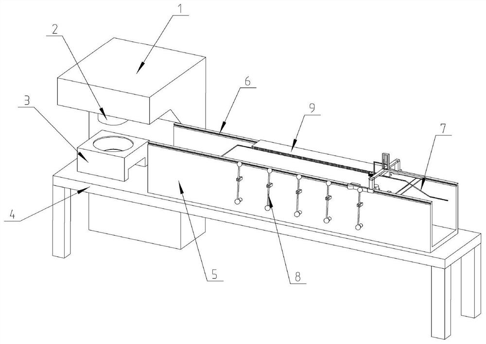 Stamping system for vehicle silencing element