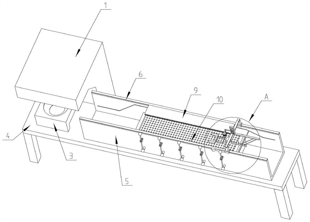 Stamping system for vehicle silencing element