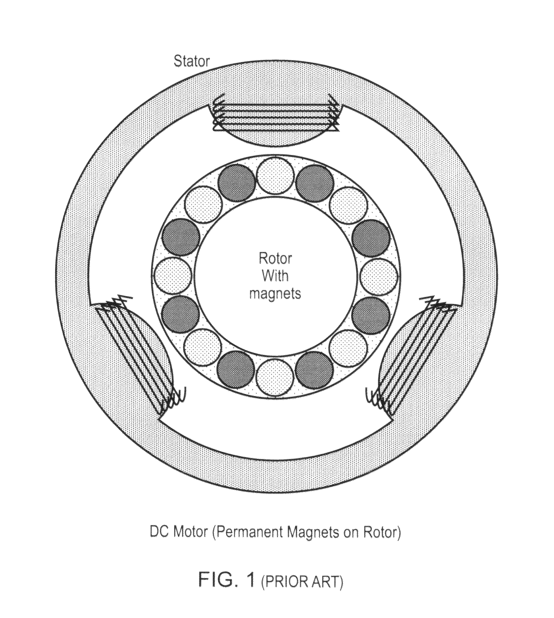 Electronically controlled universal motor