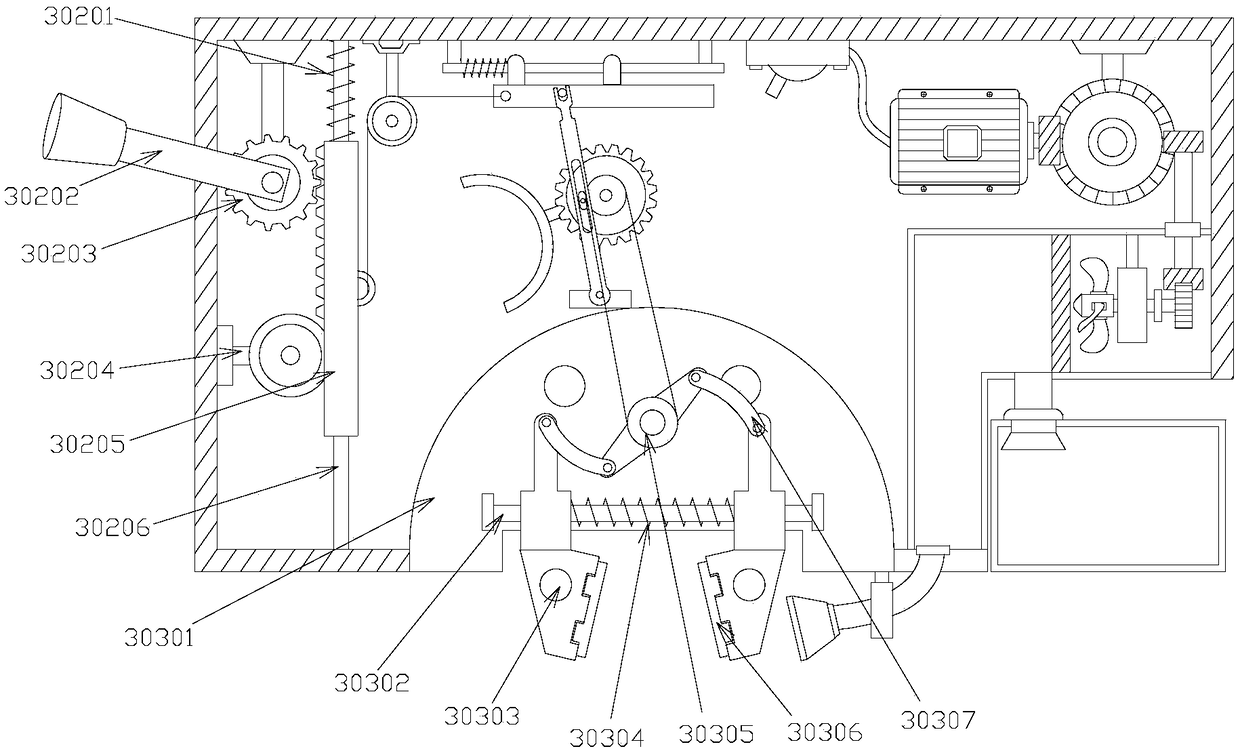 Novel cloth cutting device for warp knitting machine