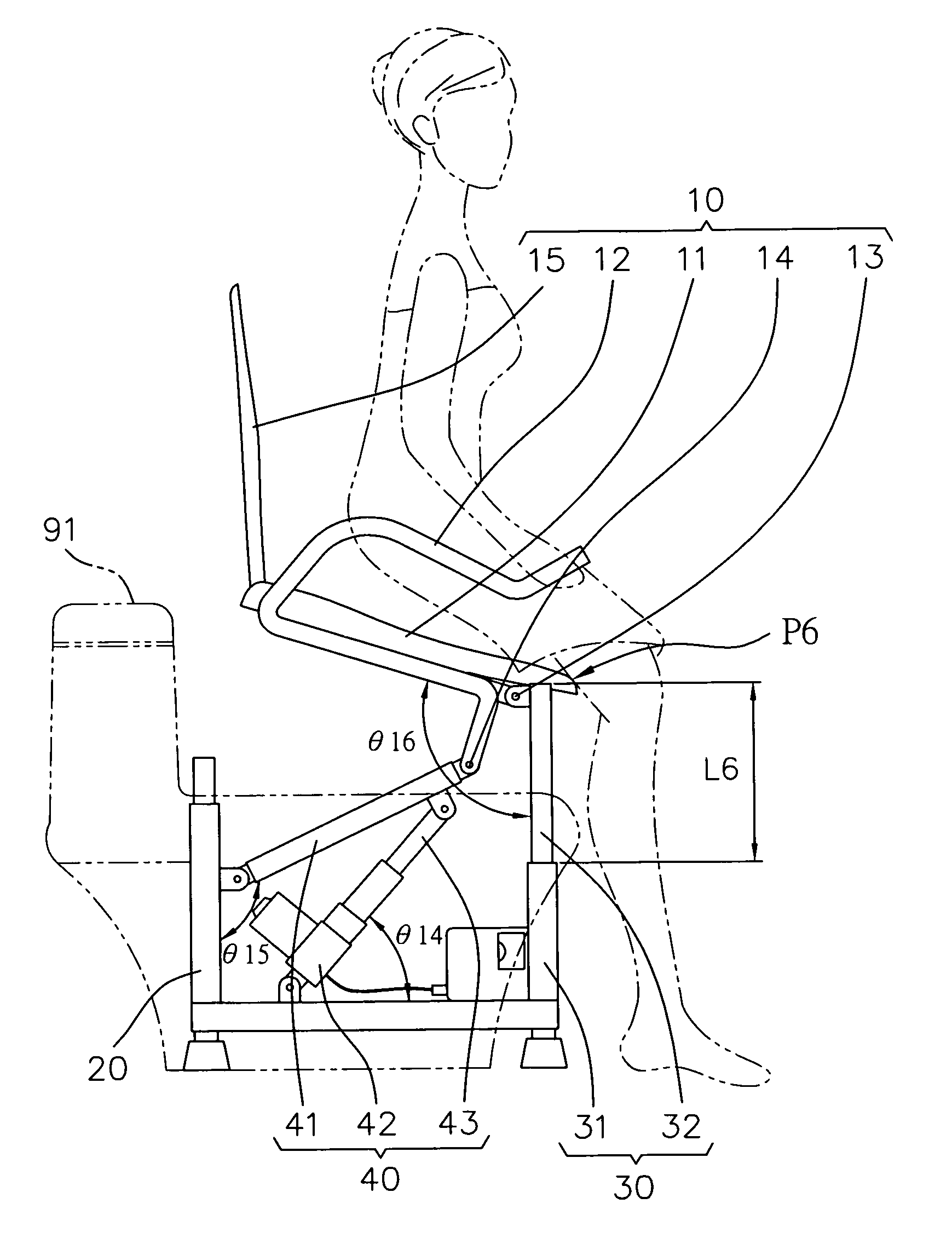 Sit/stand assistance device